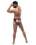 French Terry Cutout Moonshine Navy