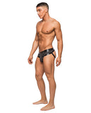 Dazzle Panel Jock Black