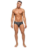 Dazzle Panel Jock Black