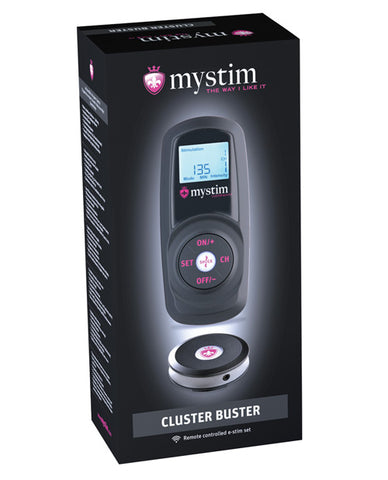 Mystim Cluster Buster Wireless Estim Starter Kit