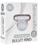 Sensuelle Bullet Ring Cockring - 7 Function