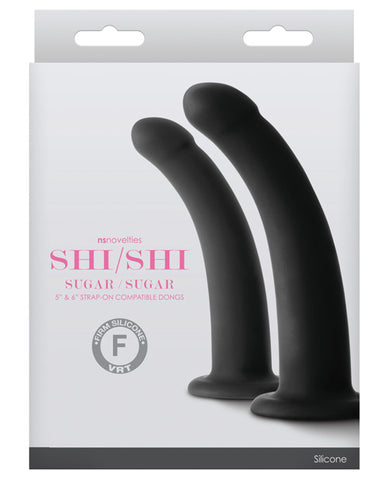 Shi Shi Sugar/sugar Dildo - Set Of 2