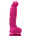 Colours Dual Density 5" Dong W/balls & Suction Cup