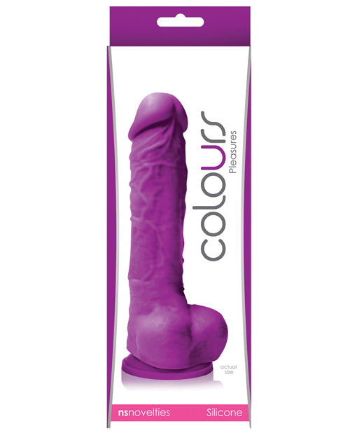 Colours Pleasures 5" Dong W/suction Cup