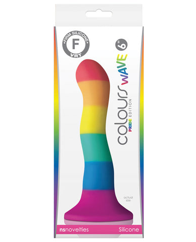 Colours Pride Edition 6" Wave Dildo