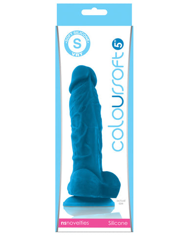 Coloursoft 5" Silicone Soft Dildo