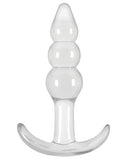 Jelly Rancher Ripple T-plug - Clear