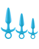 Firefly Prince Butt Plug Trainer Kit - Blue