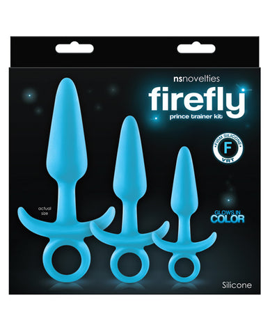 Firefly Prince Butt Plug Trainer Kit - Blue