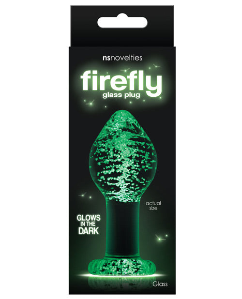 Firefly Clear Glass Plug - Glow