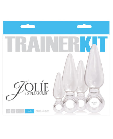 Jolie Trainer Kit Anal Plugs - Clear