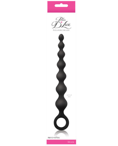 Pleasure Beads Perles D Lux Long - Black