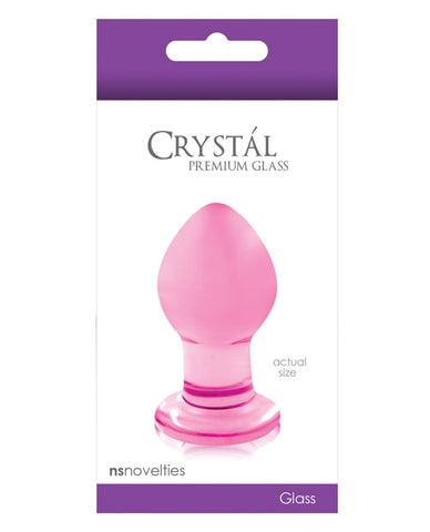 Crystal Glass Butt Plug -