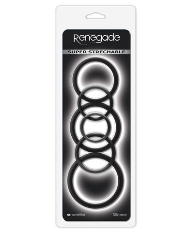 Renegade Build-a-cage Rings - Black