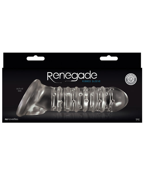 Renegade Ribbed Sleeve - Clear