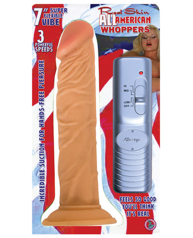 Real Skin All American Whoppers Vibrating Dong