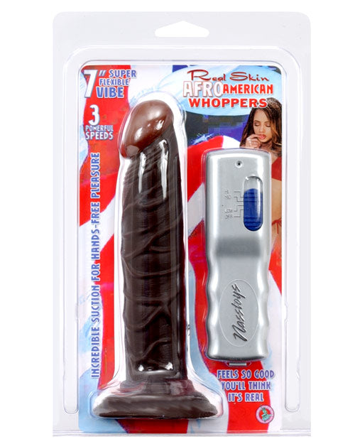 Real Skin Afro American Whoppers Vibrating