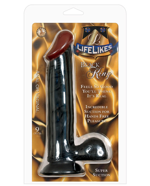 Lifelikes Black Knight Dong W/suction Cup