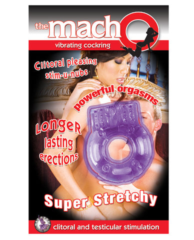 The Macho Vibrating Cockring