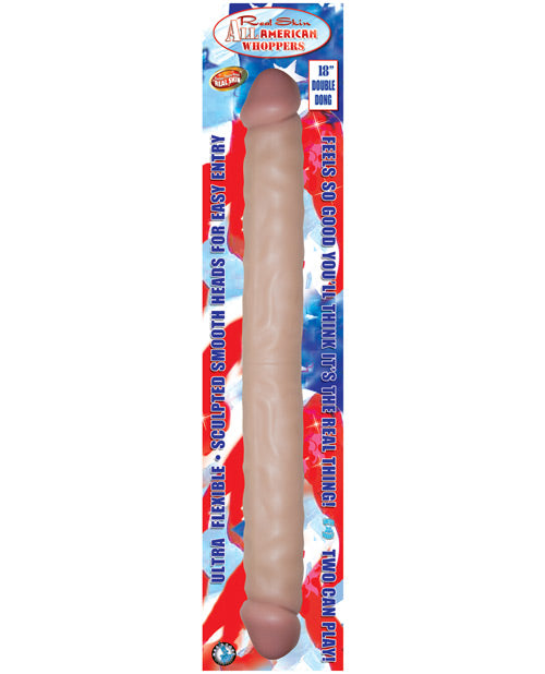 Real Skin All American Whoppers Double Dong - Flesh