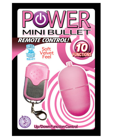 Power Mini Bullet Remote Control - 10 Function