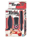 My 1st Anal Explorer Kit Vibrating Butt Plug And Please -