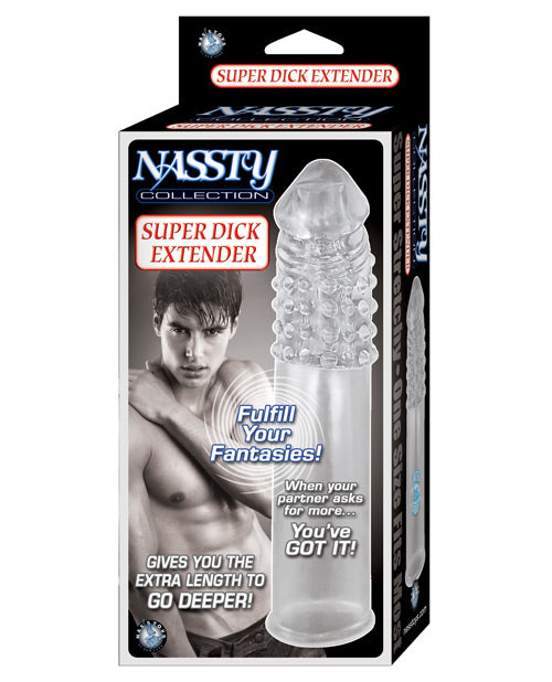 Nassty Collection Super Dick Extender - Clear