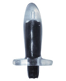 Orgasmic Gels Vibrating Butt Plug - Black