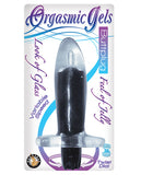 Orgasmic Gels Vibrating Butt Plug - Black