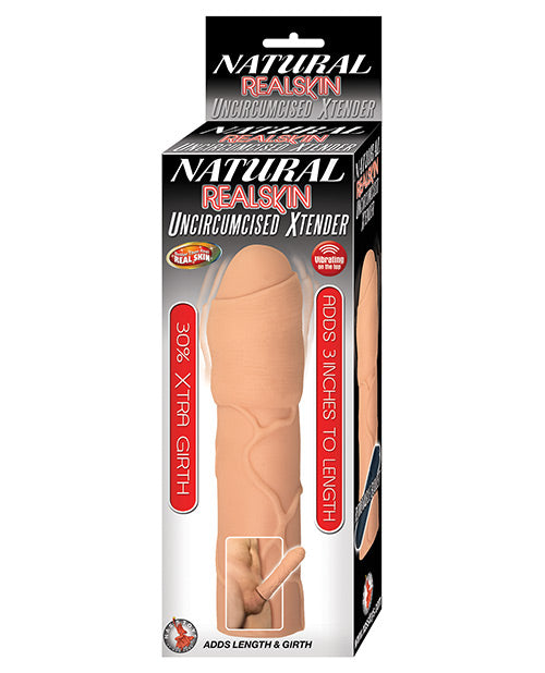 Natural Realskin Uncircumcised Xtender - Flesh