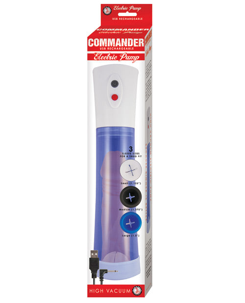 Commander Electric Pump - Blue