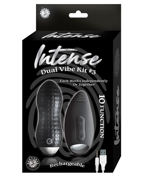 Intense Dual Vibe Kit #3 - Black