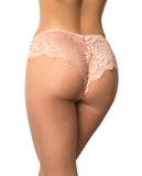 Lace Scalloped Tanga Panty Evening Sand