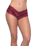 Odette Soft Lace Boyshort W/decorative Elastic