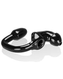 Oxballs Tailpipe Chastity Cocklock & Asslock Butt Plug - Black