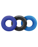 Hunky Junk C Ring Multi Pack - Asst. Colors Pack Of 3