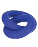 Hunky Junk Duo Linked Cock & Ball Rings - Cobalt