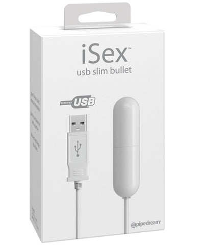 Isex Usb Slim Bullet - White