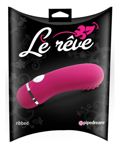 Le Reve Ribbed - Hot Pink