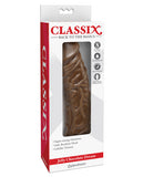 Clasix Jelly Chocolate Dream Big Vein Vibrator - Multi-speed