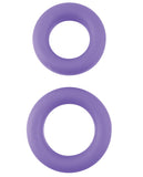 Neon Luv Touch Stretchy Silicone Cock Ring Set