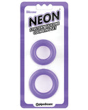 Neon Luv Touch Stretchy Silicone Cock Ring Set