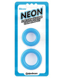 Neon Luv Touch Stretchy Silicone Cock Ring Set