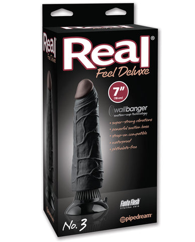 Real Feel Deluxe No. 3 7" Vibe Waterproof -