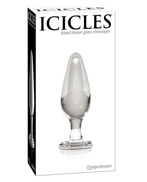 Icicles No. 26 Hand Blown Glass - Clear