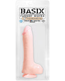 Basix Rubber Works 8" Dong W/suction Cup