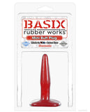 Basix Rubber Works Mini Butt Plug -