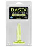 Basix Rubber Works Mini Butt Plug -