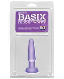 Basix Rubber Works Beginner's Butt Plug -