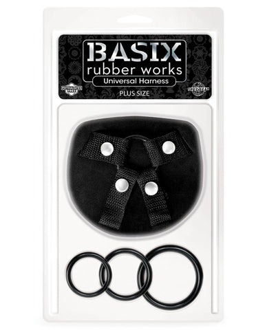 Basix Rubber Works Universal Harness - Black